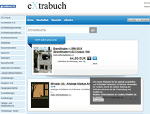 Tablet Screenshot of extrabuch.com